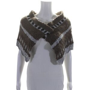 Nanette Lepore Women's Button Closure Multicolor Scarf Size XS